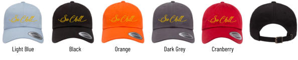 Light Blue Black Orange Cranberry Dark Grey
