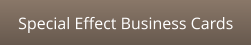 Special Effect Business Cards