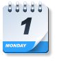 MONDAY 1