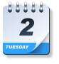 TUESDAY 2