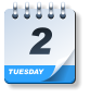 TUESDAY 2