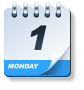 MONDAY 1