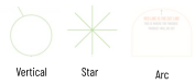 Vertical Star Arc