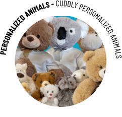 PERSONALIZED ANIMALS - CUDDLY PERSONALIZED ANIMALS