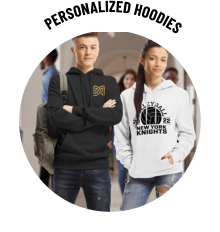PERSONALIZED HOODIES