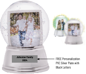 FREE PersonalizationPVC Silver Plate withBlack Letters