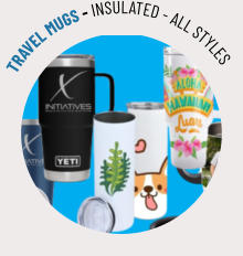 TRAVEL MUGS - INSULATED - ALL STYLES