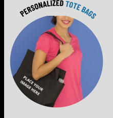 PERSONALIZED TOTE BAGS