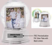 FREE PersonalizationPVC Silver Plate withBlack Letters